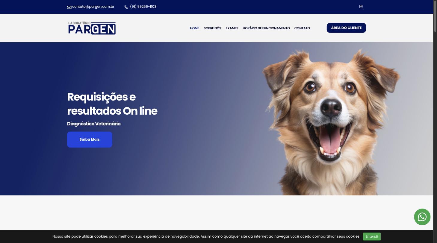 Sistema de Gestão de Requisições e Laudos — Pargen